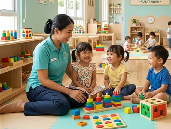 Pengasuhan Anak di Petra Care Daycare